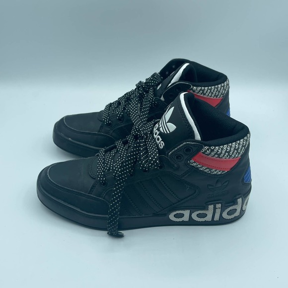 Adidas Youth Hard Court High J Transmission Pack Black Size 5 - Picture 2 of 6